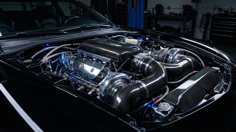 黄色仓库跑车改装视频教程